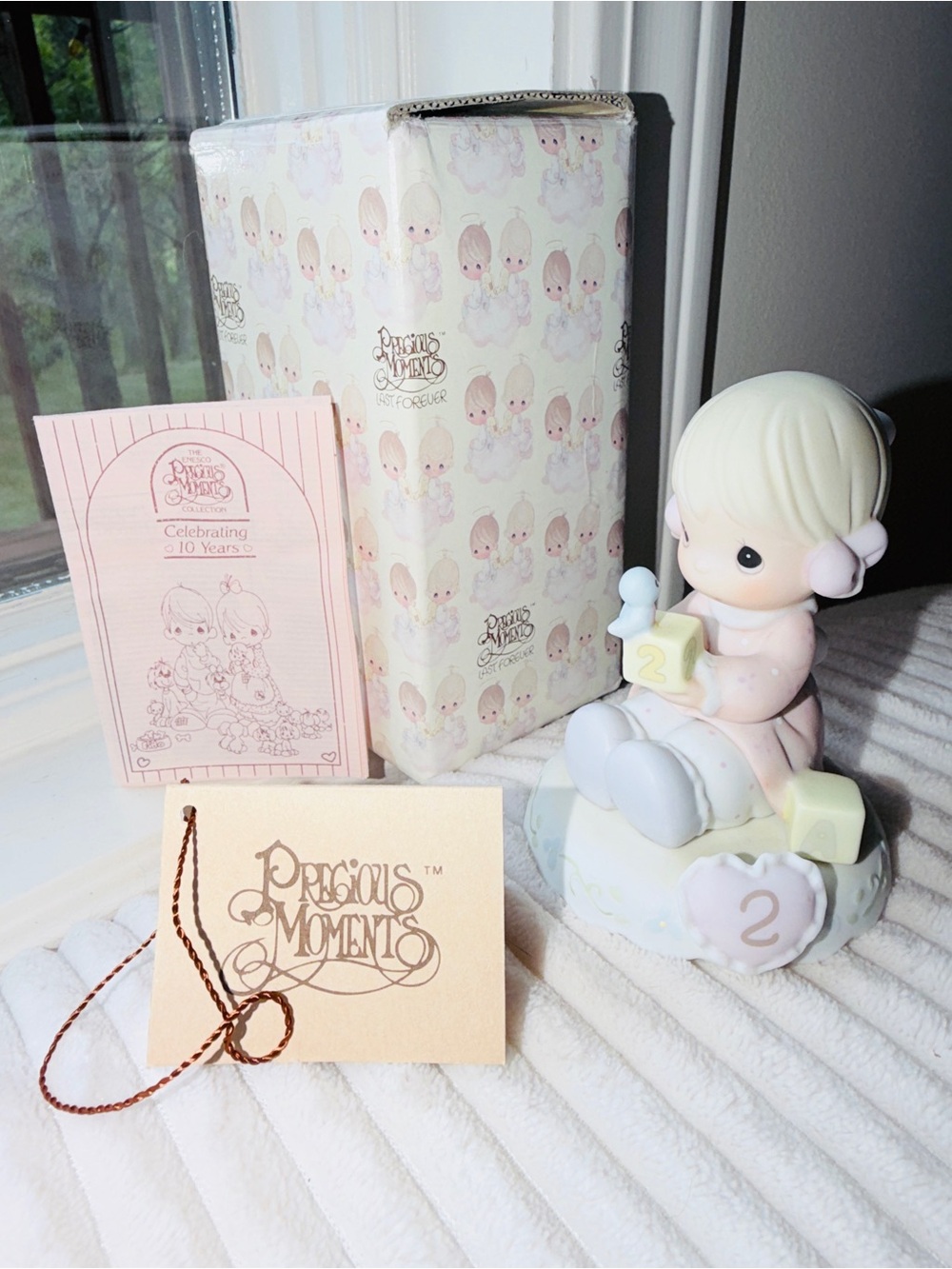‘Growing In Grace’ Age 2 Precious Moments Like New w Box & Tag 💝